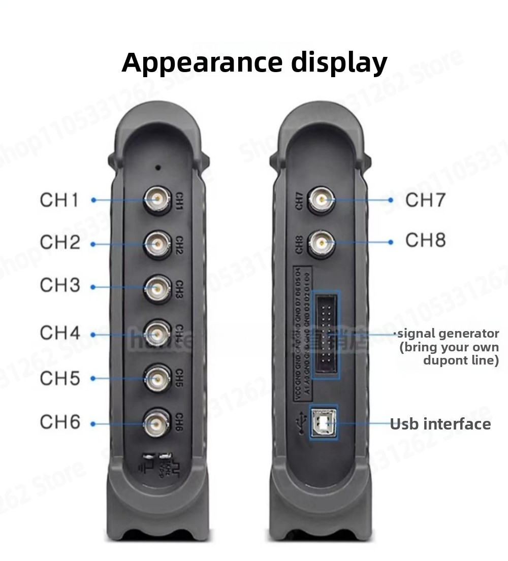 1008C Automotive Diagnostic Os - đánh giá và giá Automotive Diagnostic Oscilloscope 8 Channel